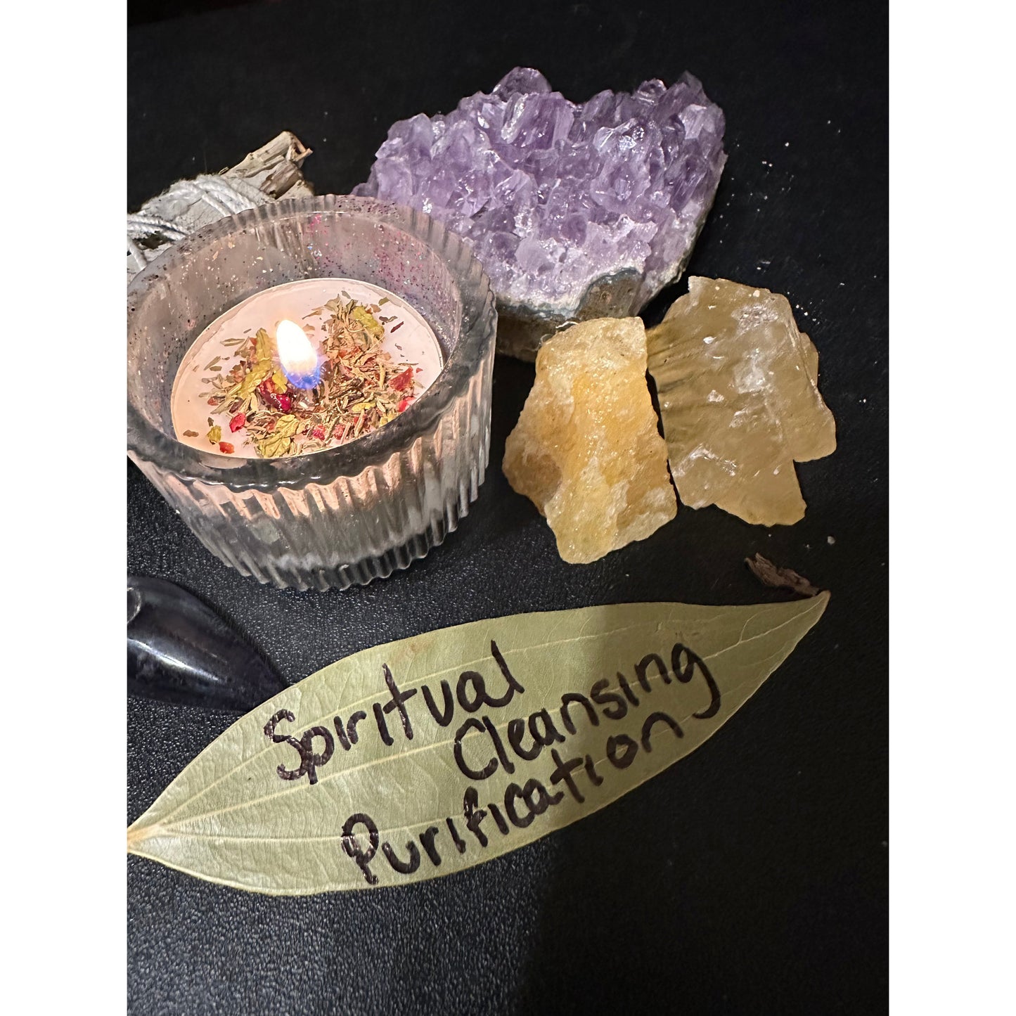 Spiritual Cleansing, Purification, Candle burning - Same Day-Lady Of The Moss