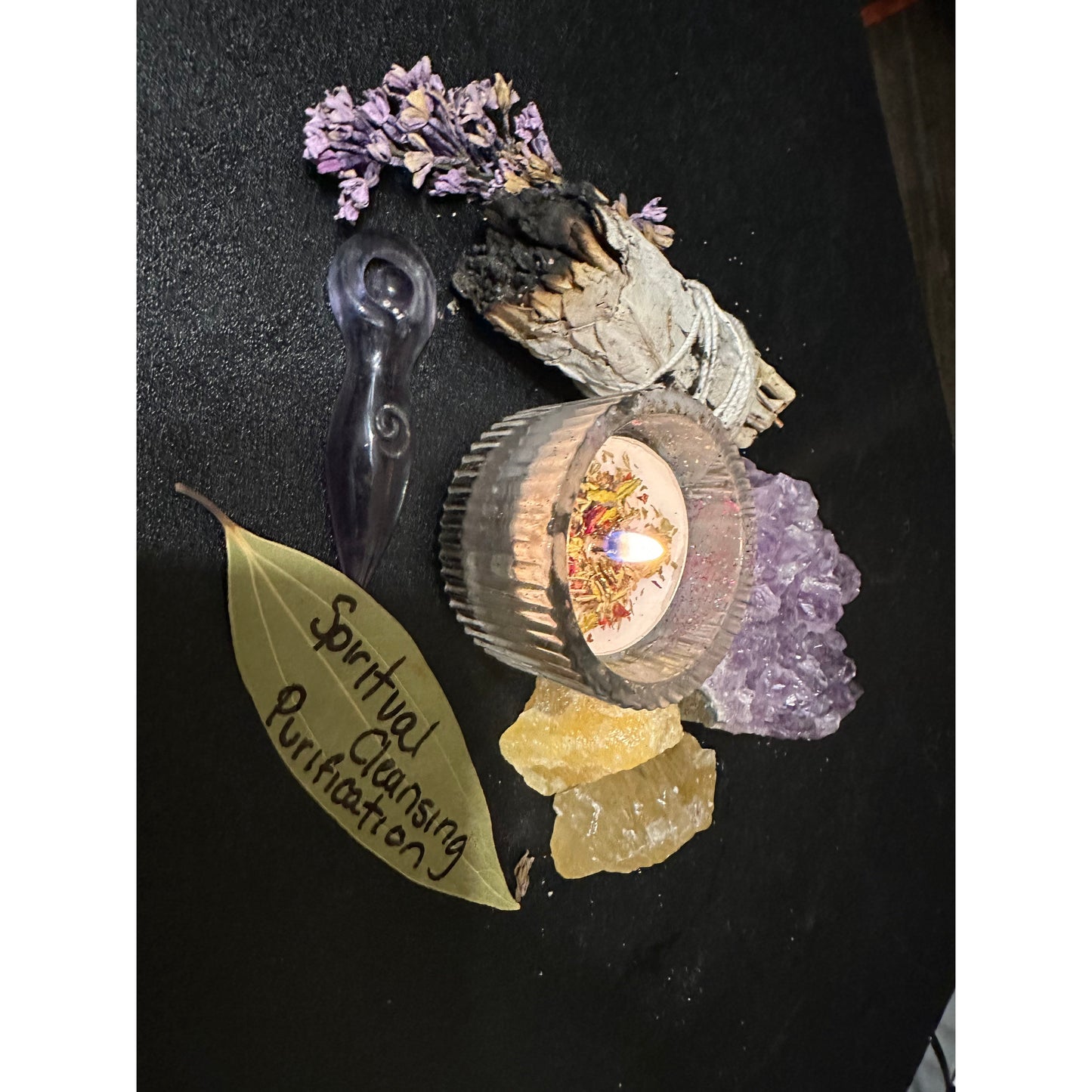 Spiritual Cleansing, Purification, Candle burning - Same Day-Lady Of The Moss