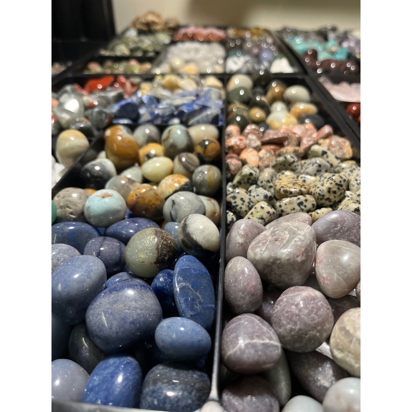 Mixed Raw & Tumbled Rock Mining Bucket-Lady Of The Moss