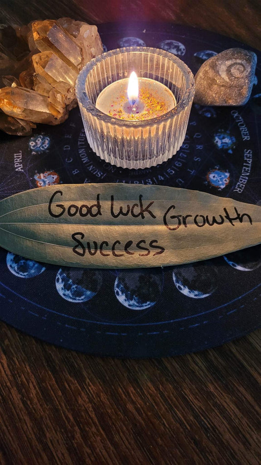 Good Luck Growth Success Candle Burning -Same Day