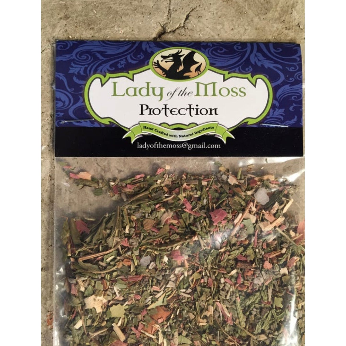 Protection Loose Smudge Incense-Lady Of The Moss
