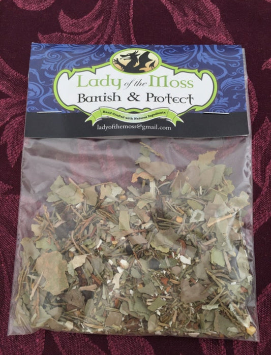 Banish & Protection Loose Smudge Incense