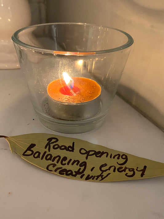 Road Opening, Balancing, Energy, Creativity Candle Burning - Same Day