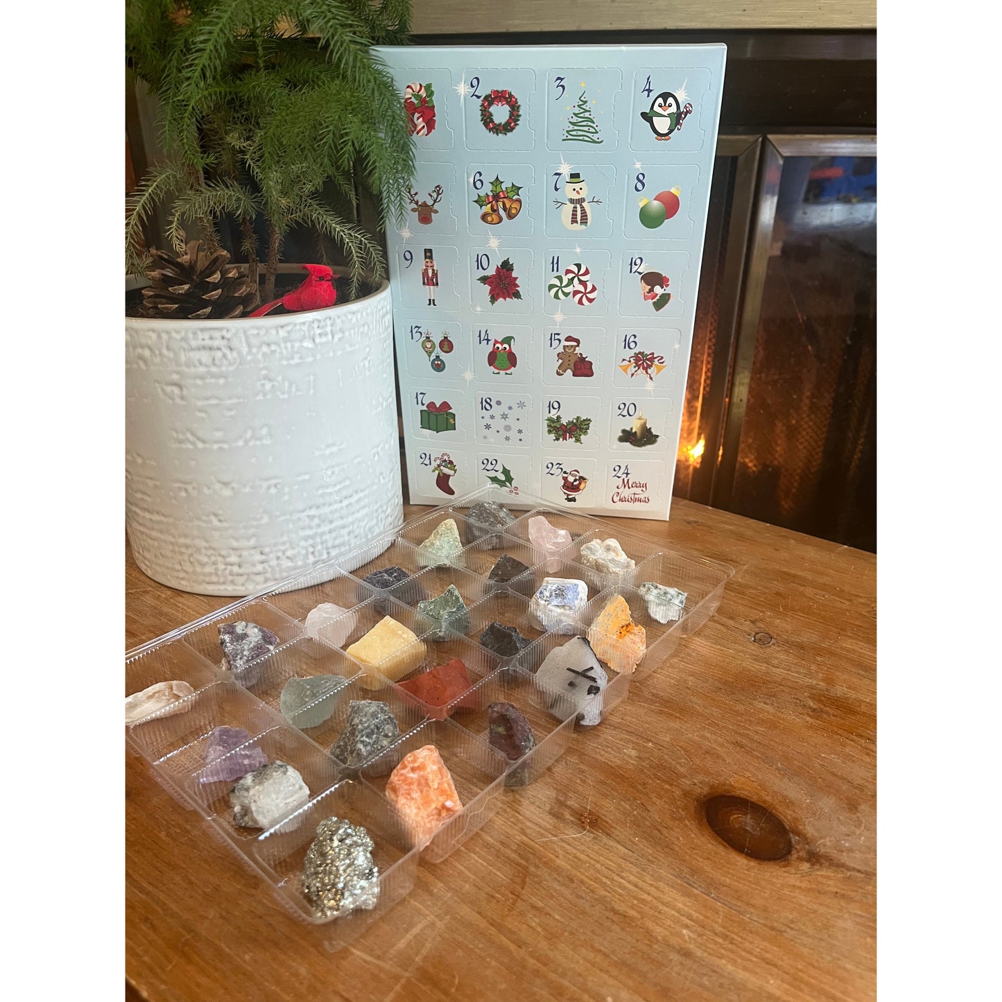 Advent Calendar Raw Mixed Crystals-Lady Of The Moss