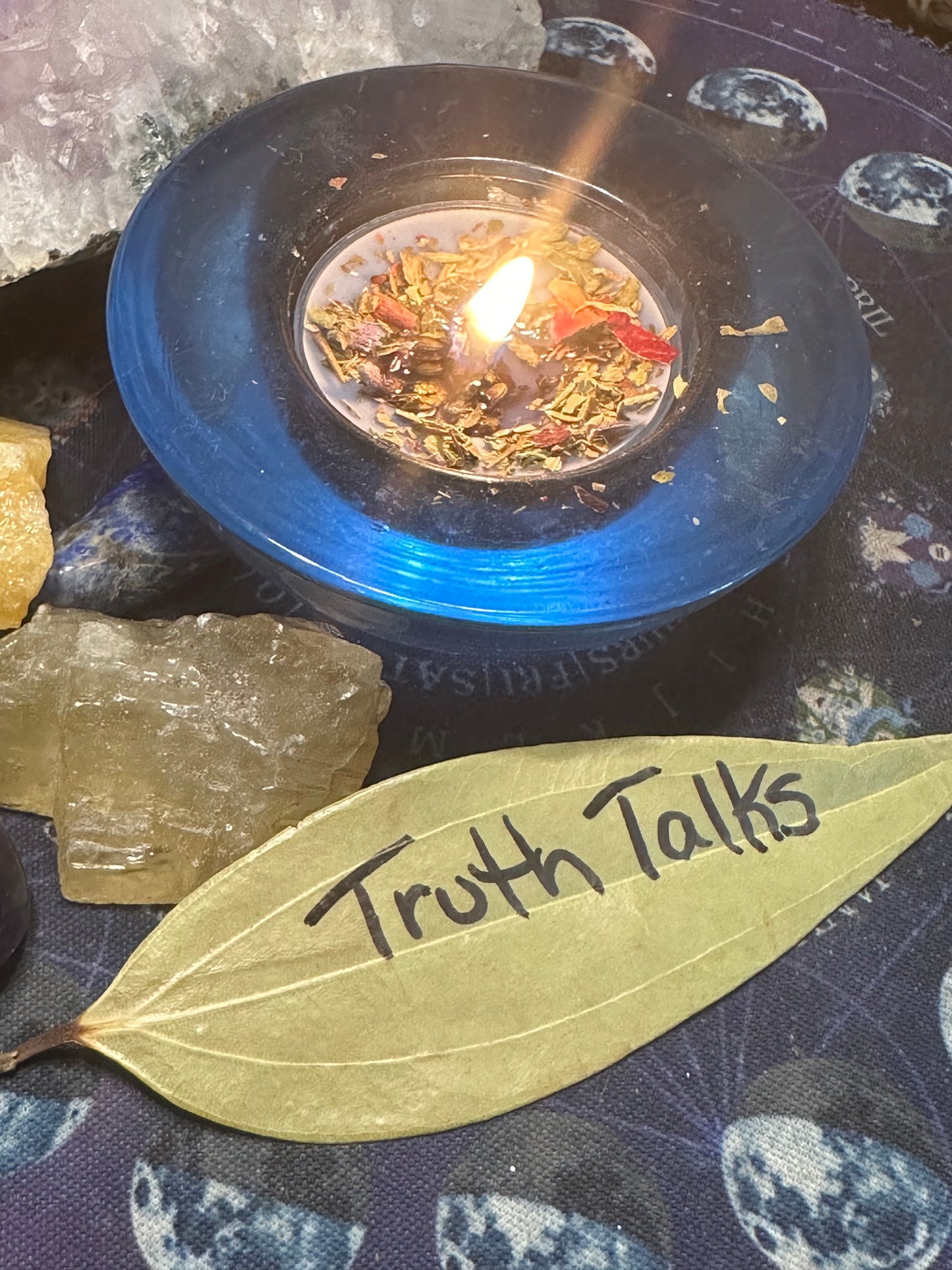 Truth Talks Candle Ritual