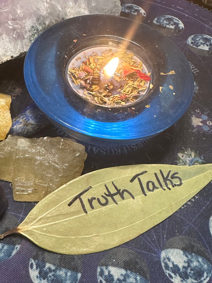 Truth Talks Candle Ritual