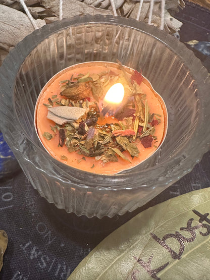 Blockbuster Candle Ritual – Energetic Clearing Intention Service