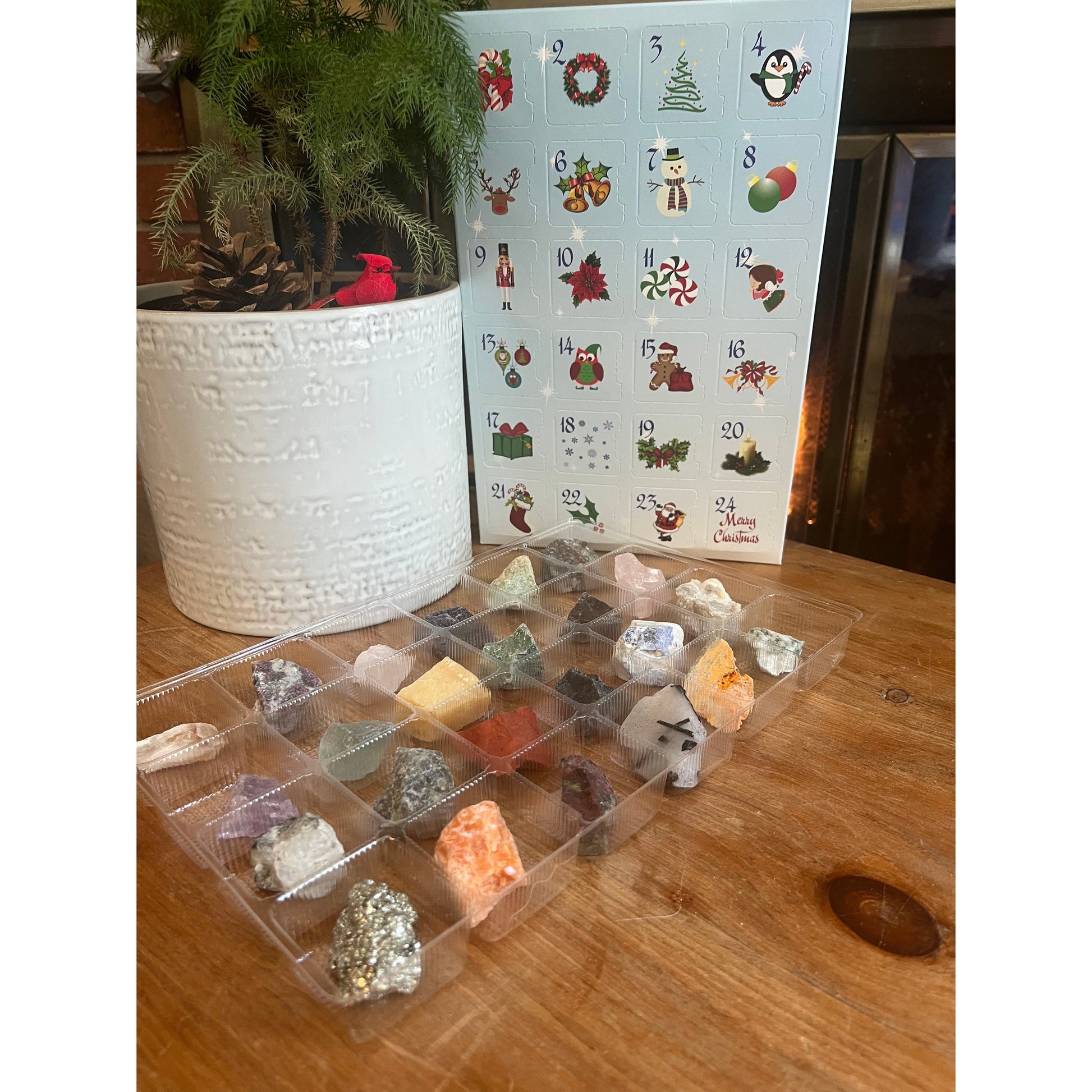 Advent Calendar Raw Mixed Crystals-Lady Of The Moss