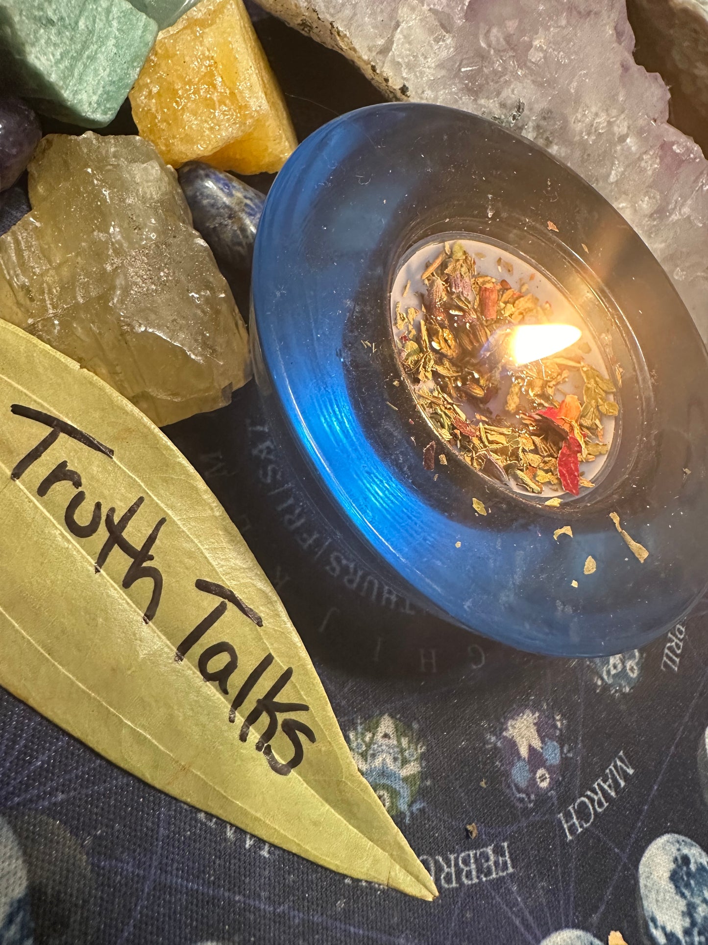 Truth Talks Candle Ritual