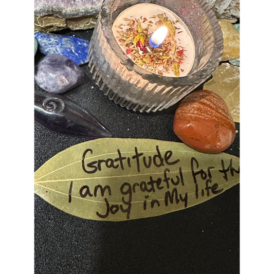 Gratitude - Candle Burning - Same Day-Lady Of The Moss