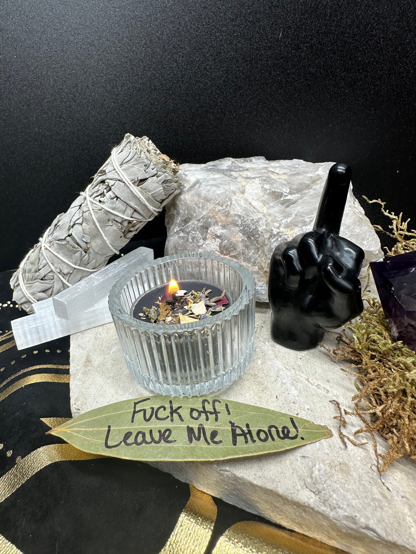 Fuck Off! Candle Burning- Same Day