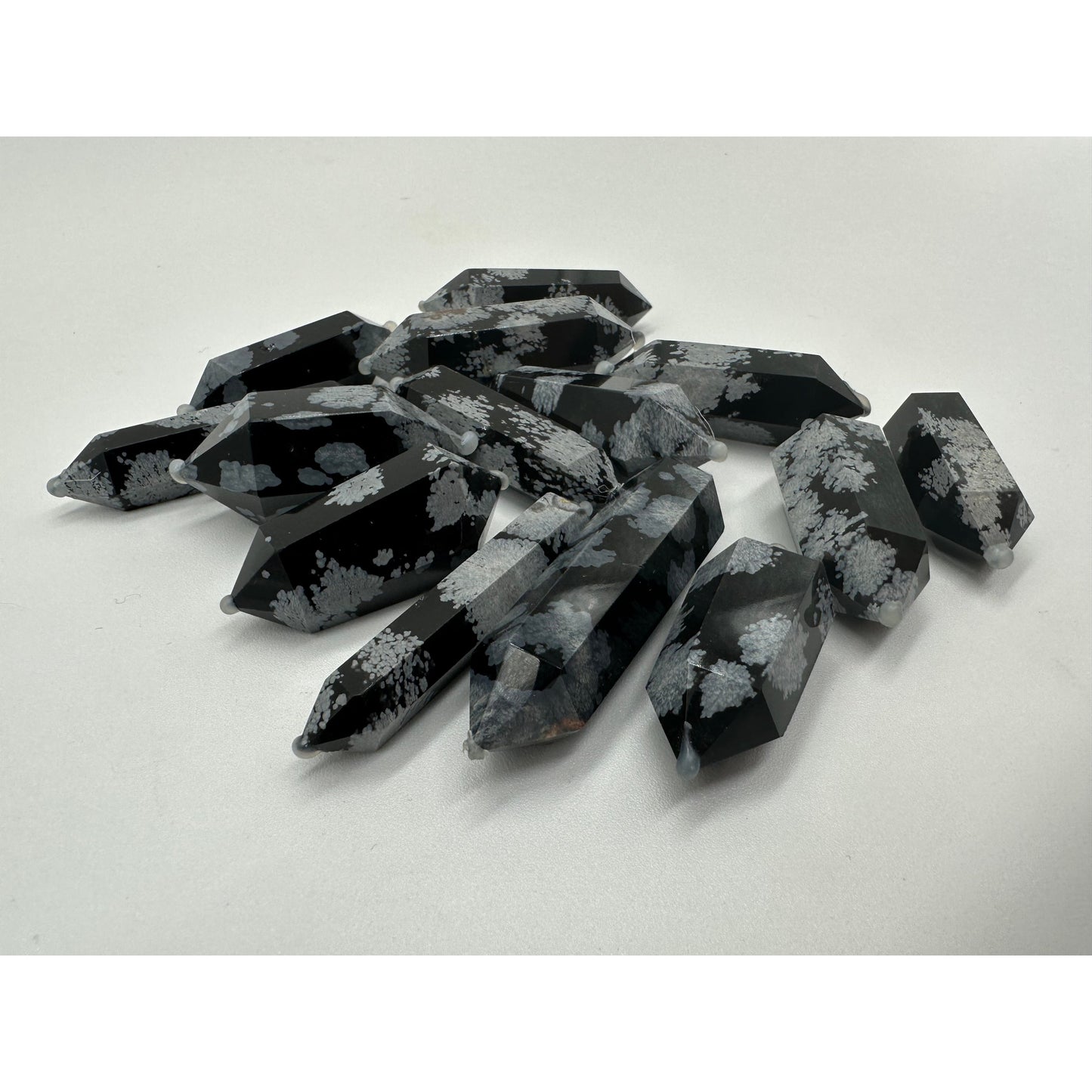 Snowflake Obsidian Double Point-Lady Of The Moss