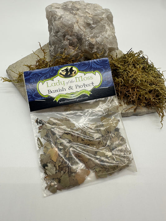 Banish & Protection Loose Smudge Incense