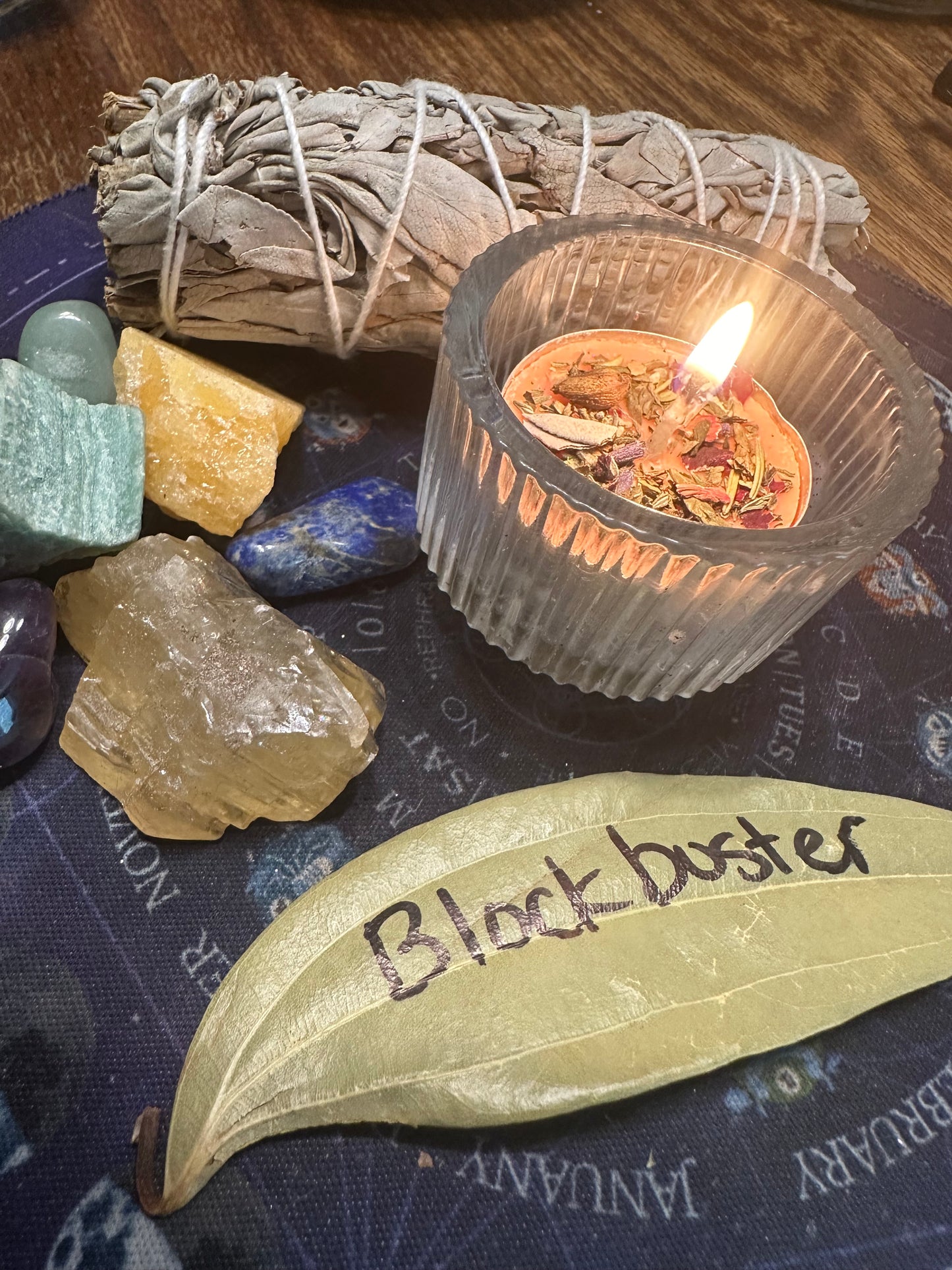 Blockbuster Candle Ritual – Energetic Clearing Intention Service