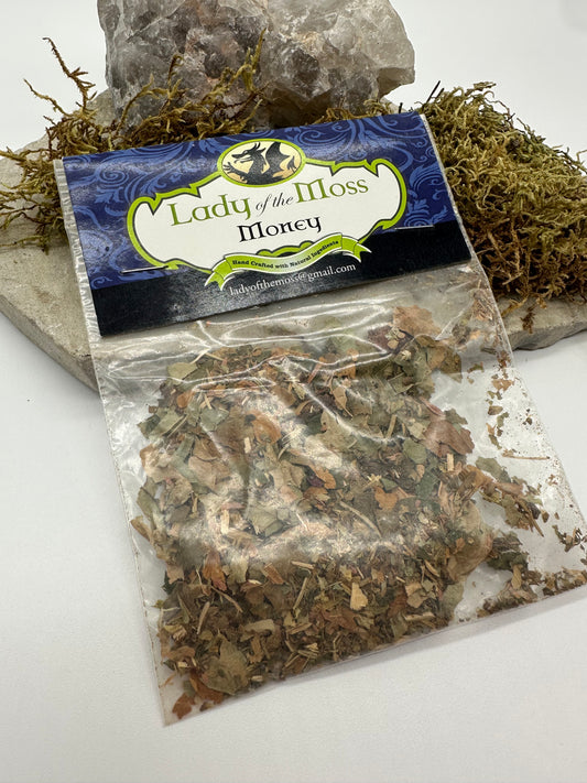 Money Loose Incense Burning Sage Blend