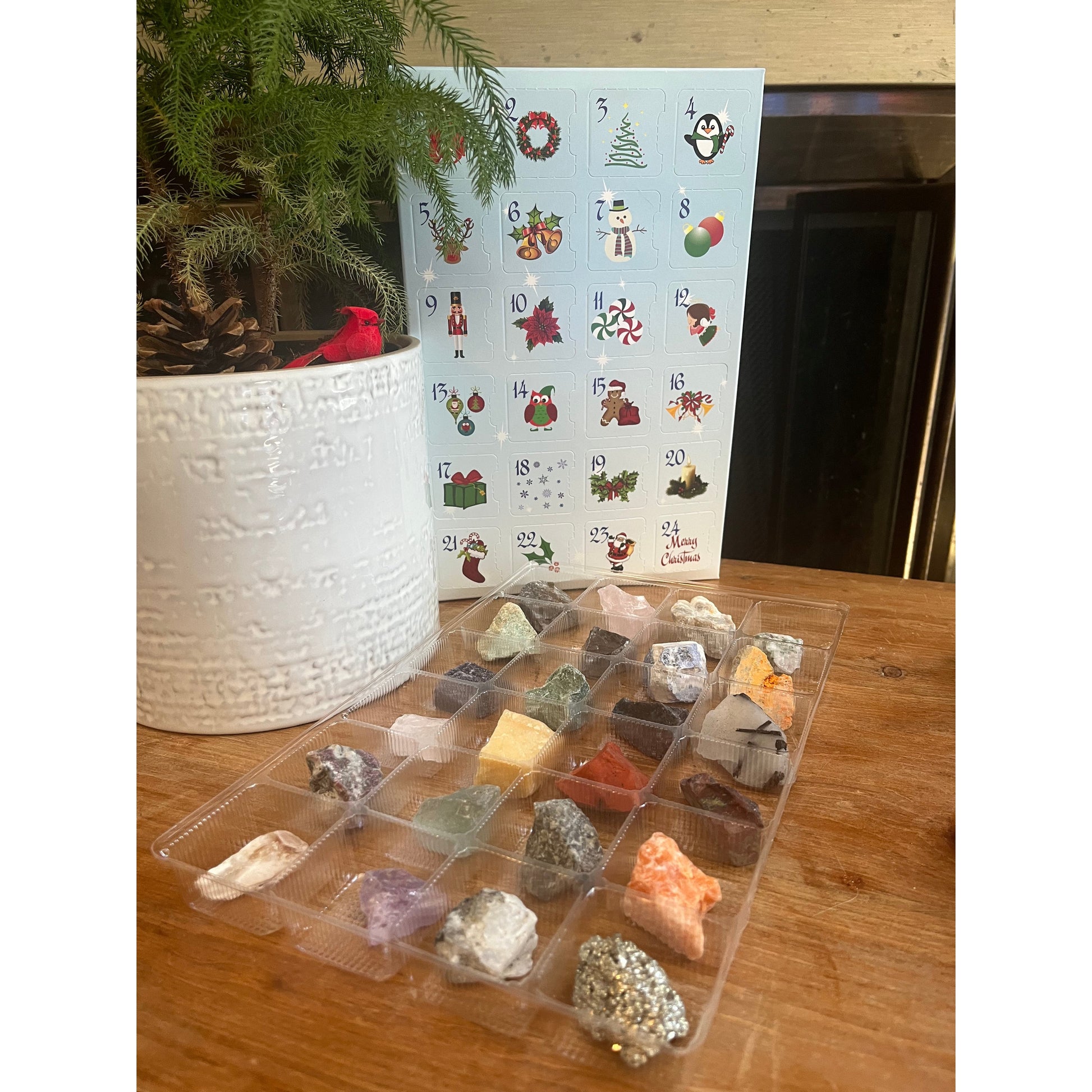 Advent Calendar Raw Mixed Crystals-Lady Of The Moss