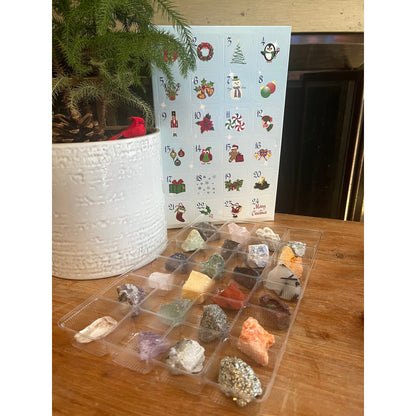 Advent Calendar Raw Mixed Crystals-Lady Of The Moss