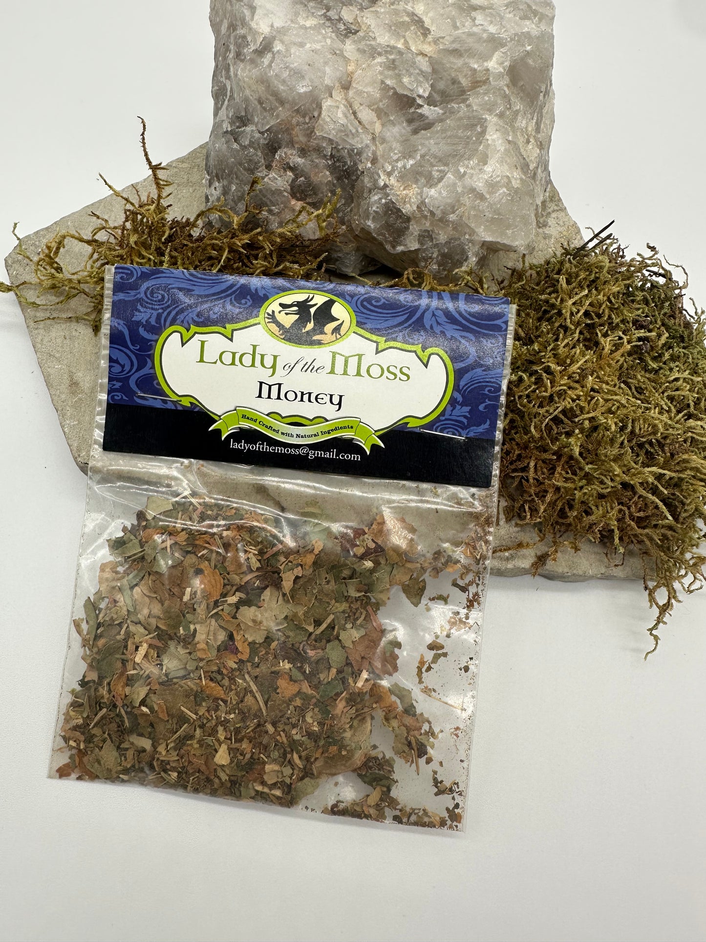 Money Loose Incense Burning Sage Blend