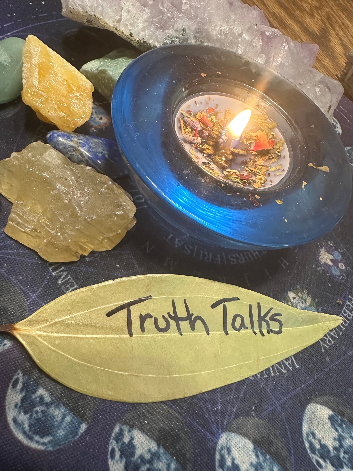 Truth Talks Candle Ritual
