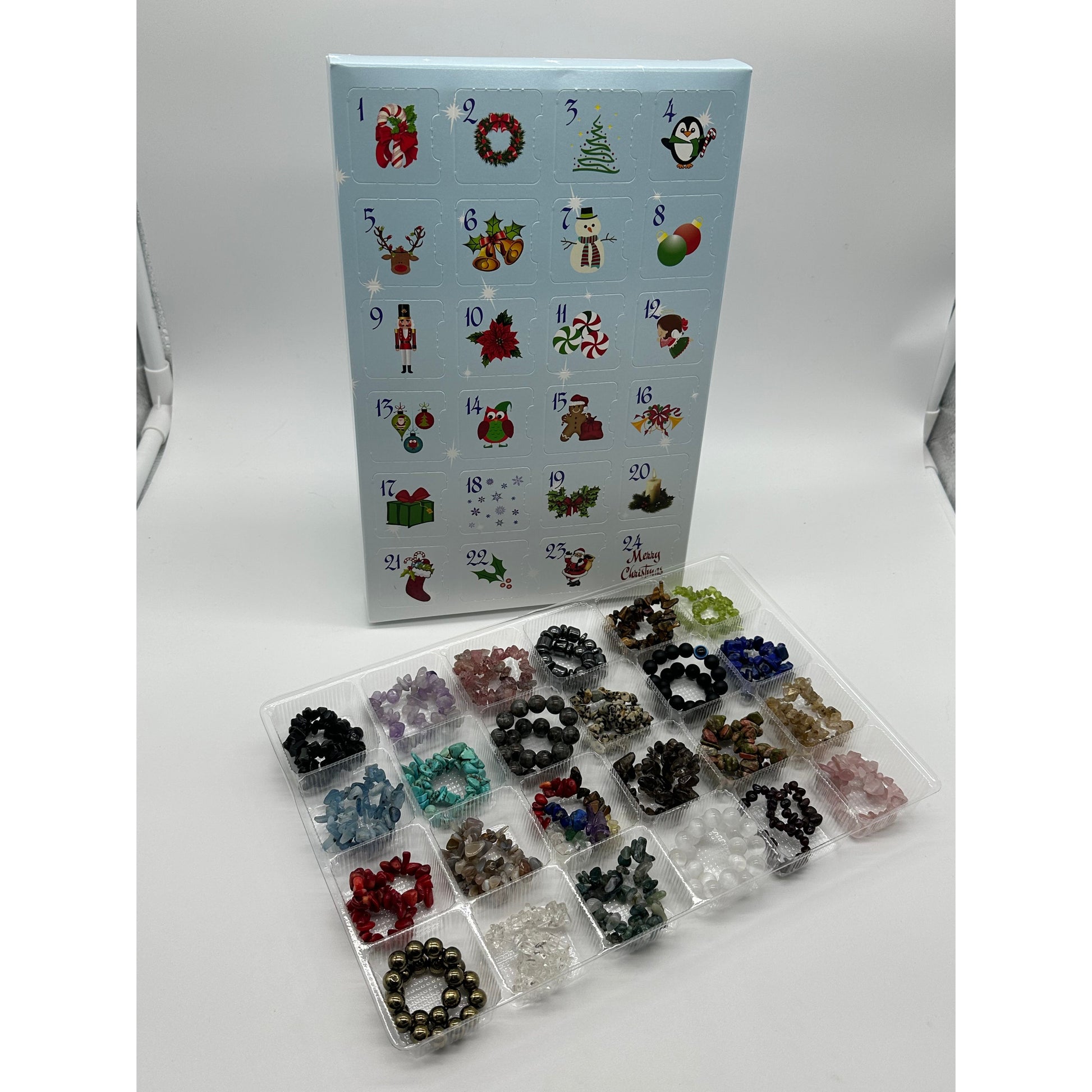 Advent Calendar Mixed Bracelets Crystals-Lady Of The Moss