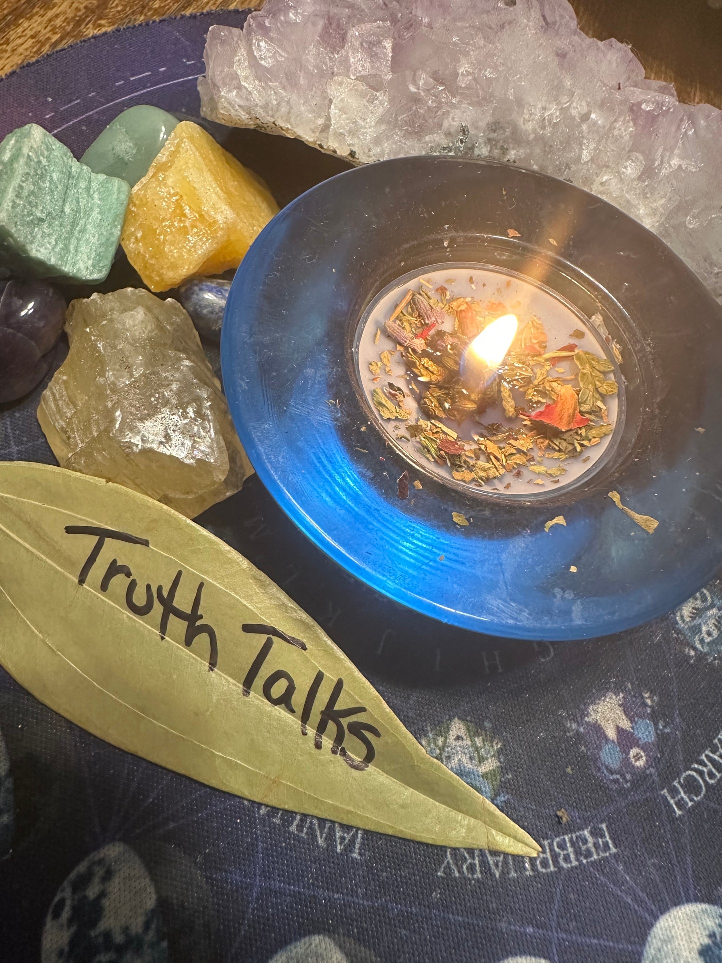Truth Talks Candle Ritual