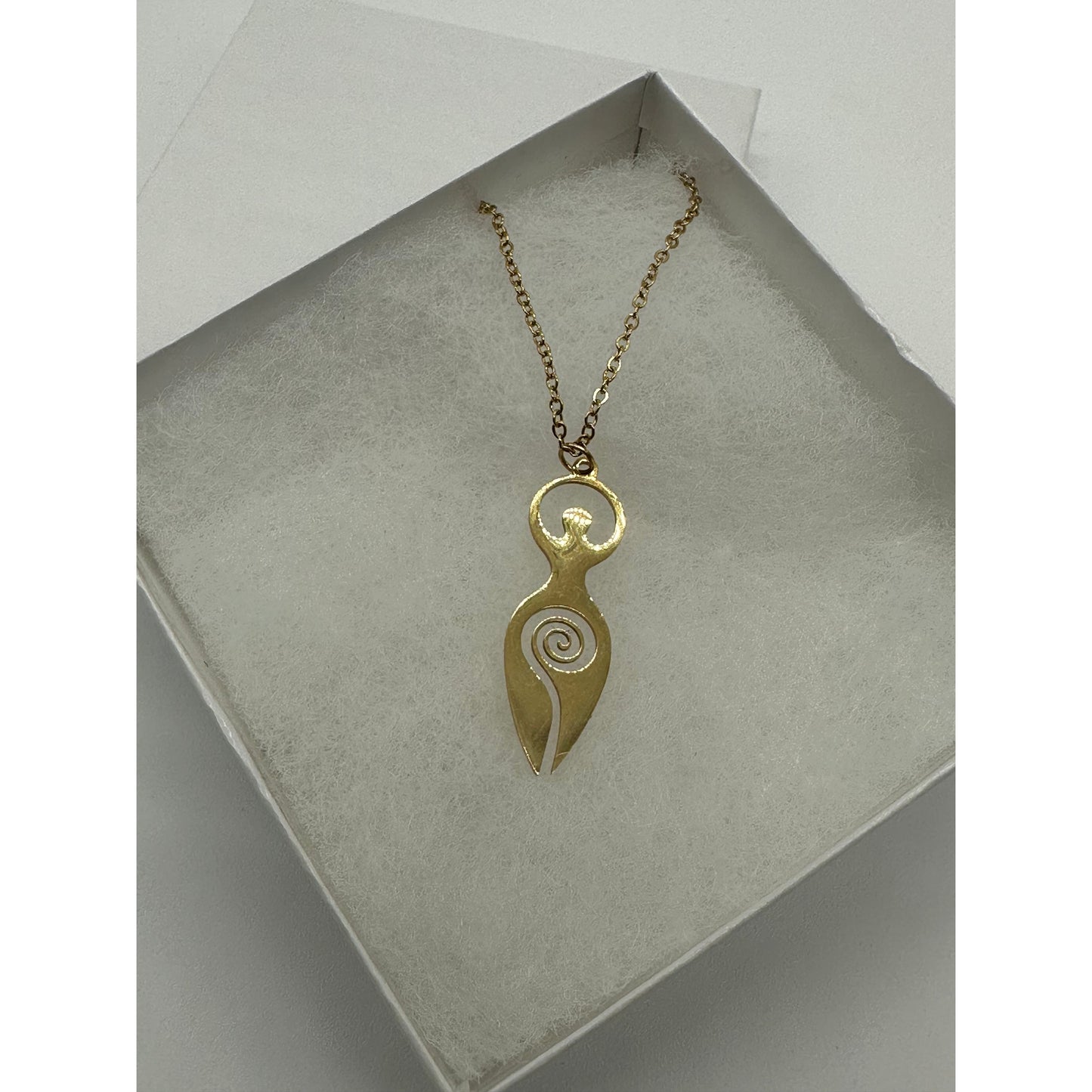 Spiral Goddess Necklace-Lady Of The Moss