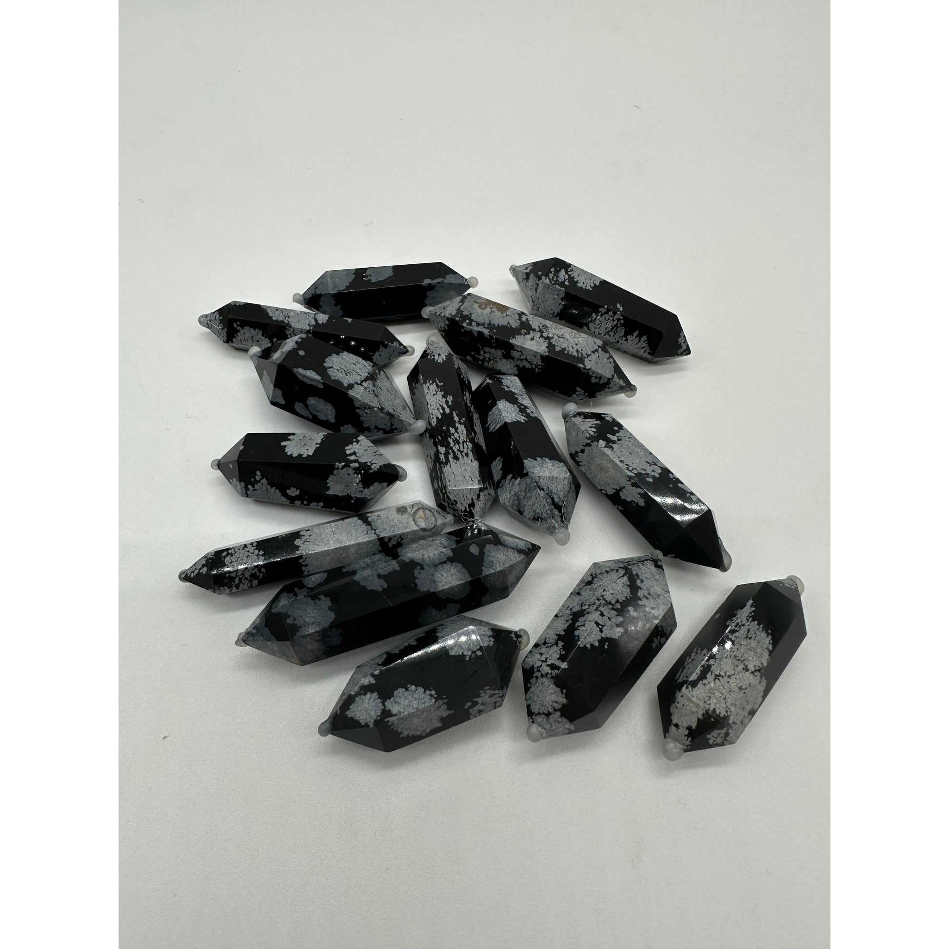 Snowflake Obsidian Double Point-Lady Of The Moss