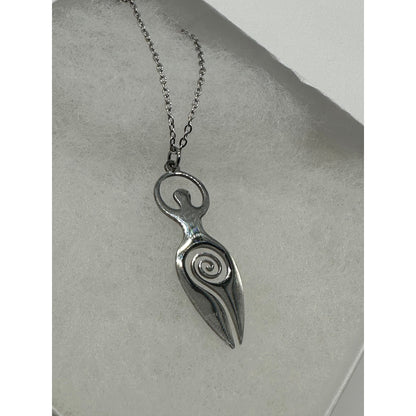 Spiral Goddess Necklace-Lady Of The Moss