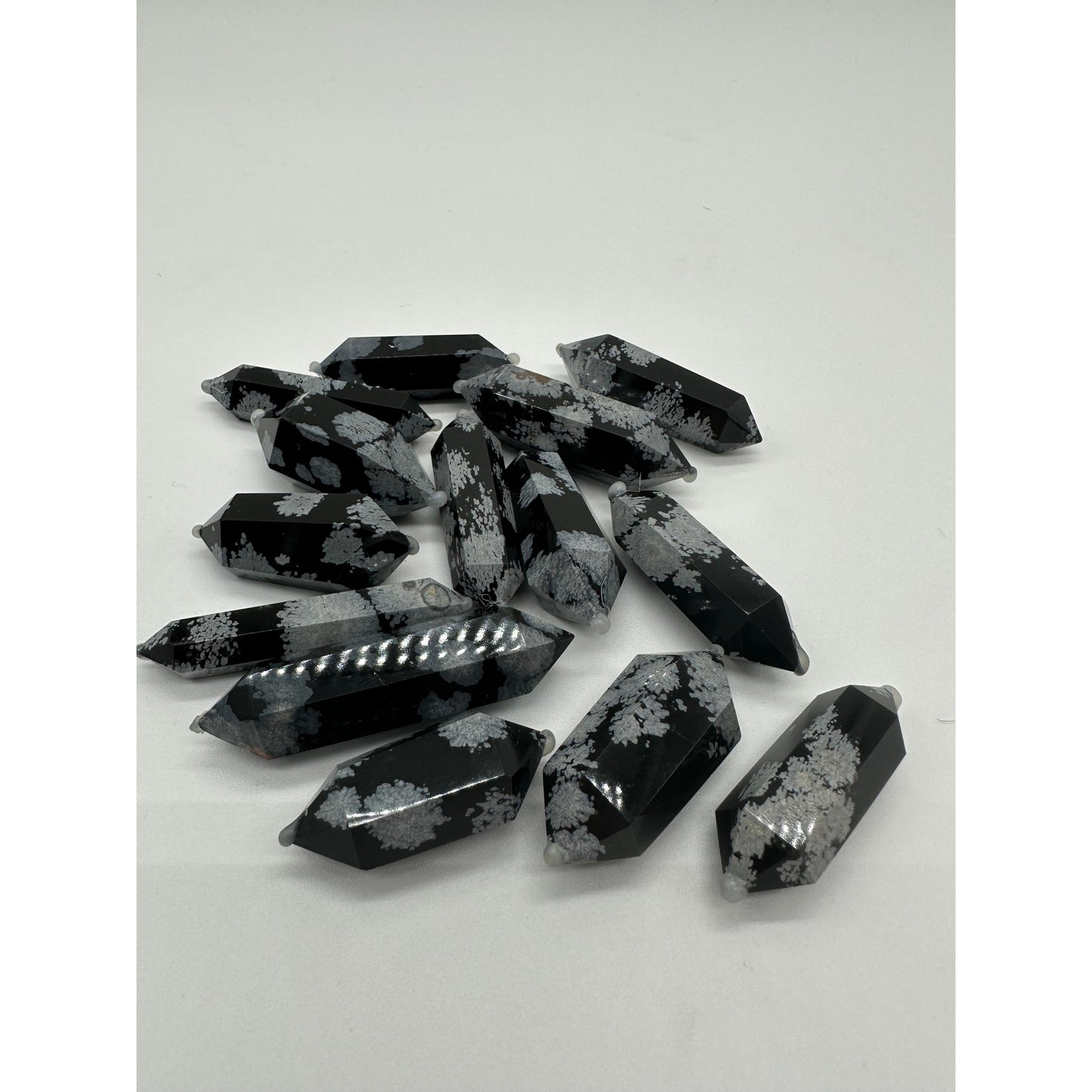 Snowflake Obsidian Double Point-Lady Of The Moss