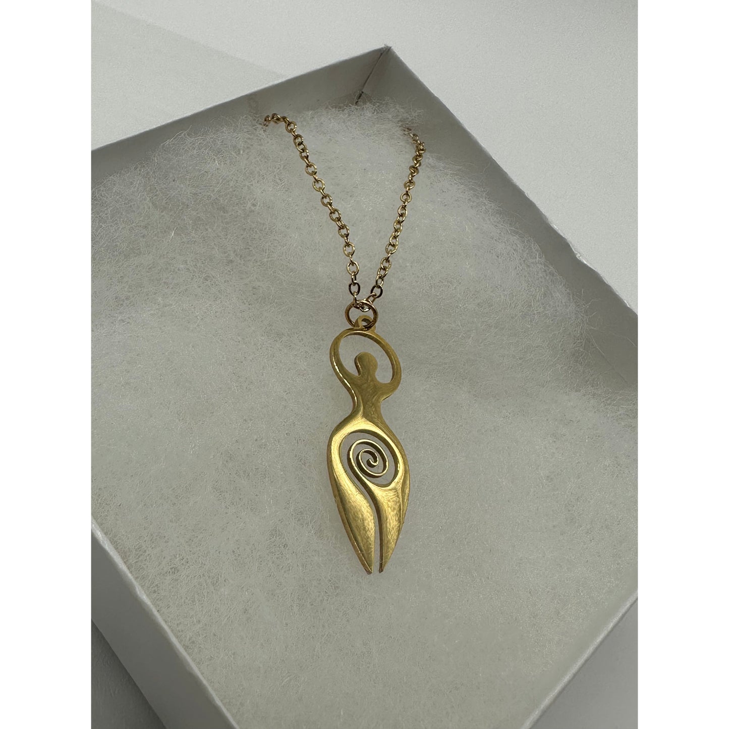 Spiral Goddess Necklace-Lady Of The Moss