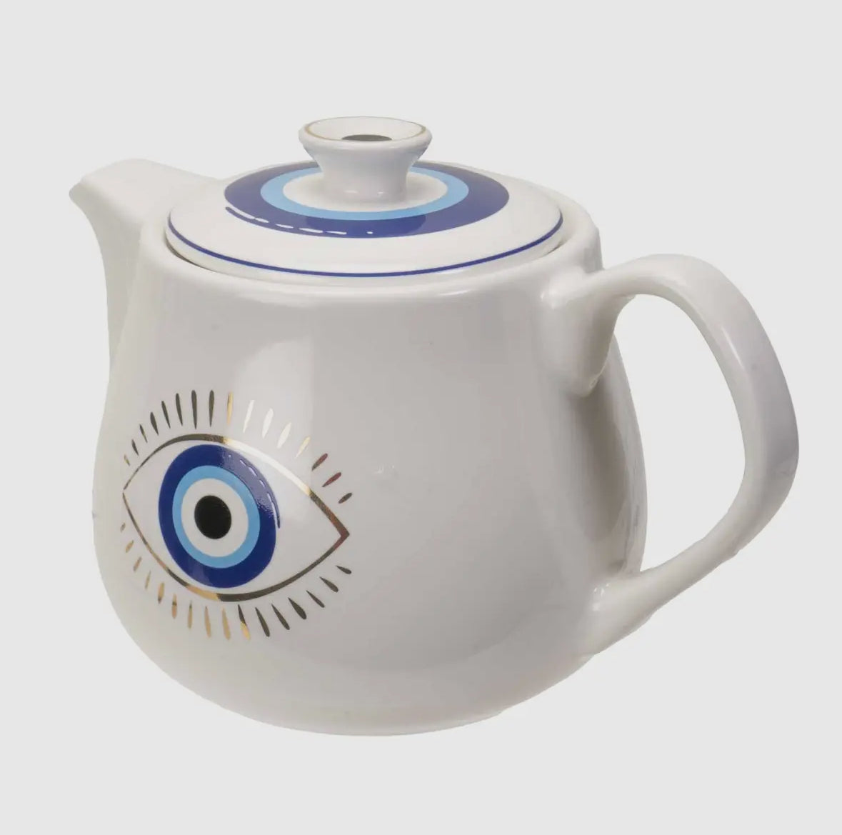 All Seeing Eye Teapot-Lady Of The Moss