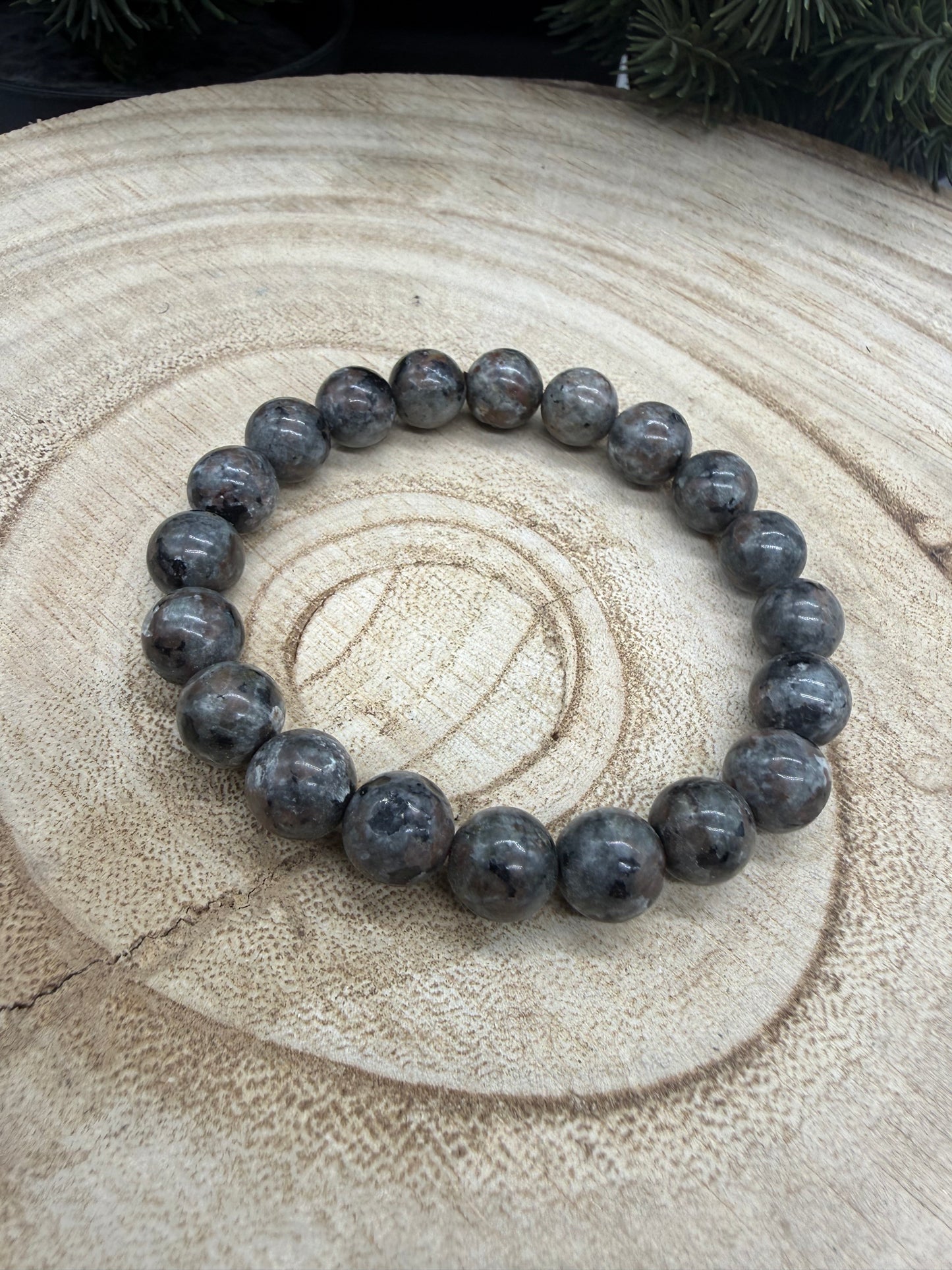 Yooperlite Bracelet | Natural Yooperlite Gemstone Bracelet | Genuine Stretch Crystal Bracelet | UV Reactive Stone Jewelry