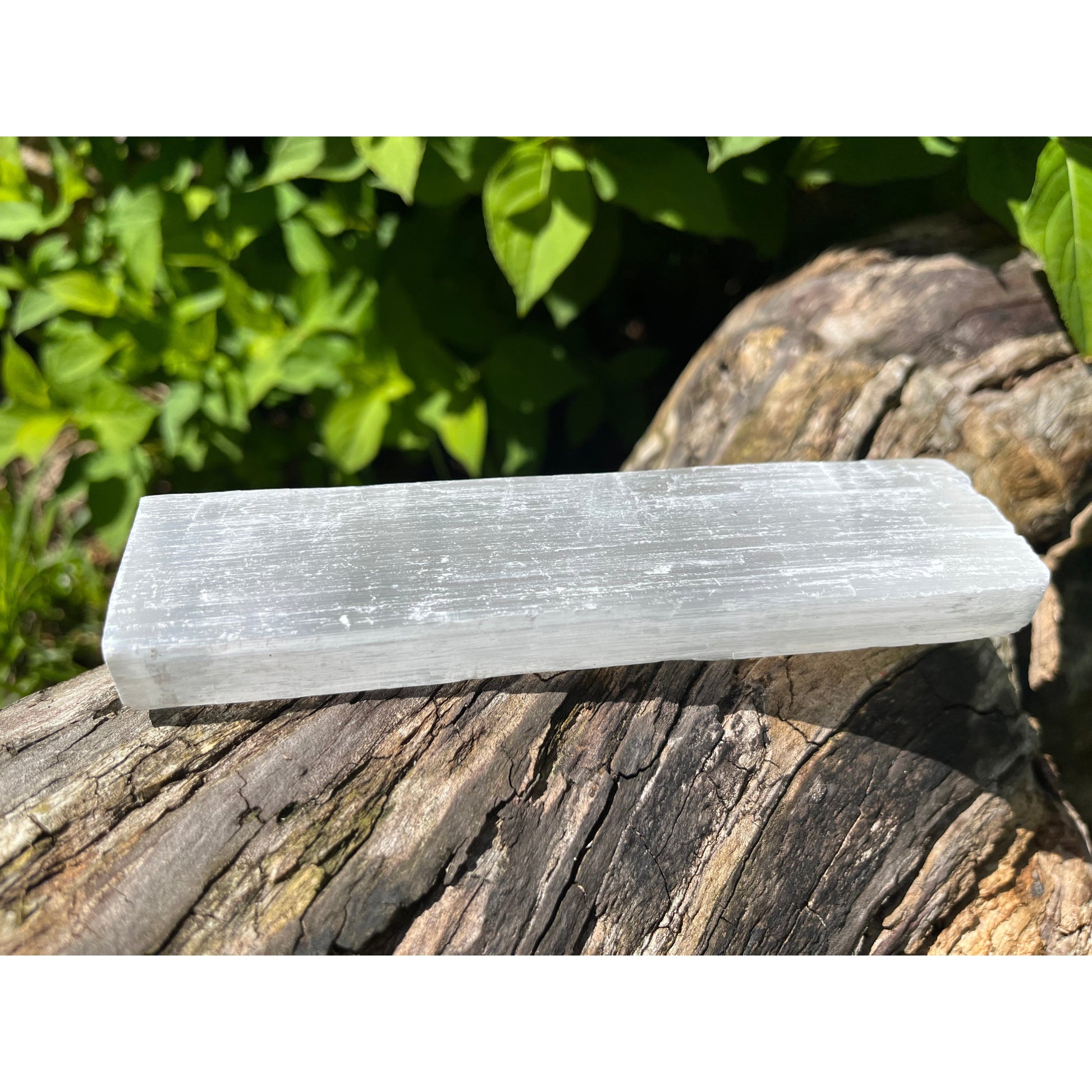 Selenite Charka Balancing Healing-Lady Of The Moss