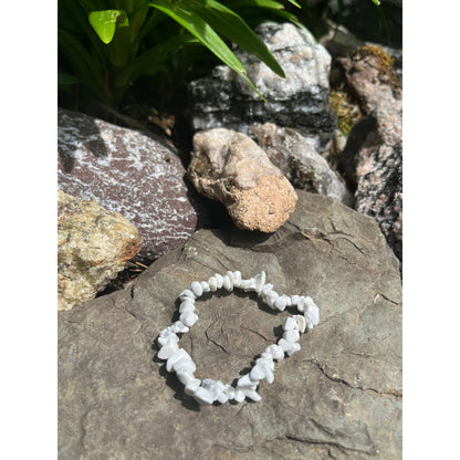 Howlite Bracelet-Lady Of The Moss