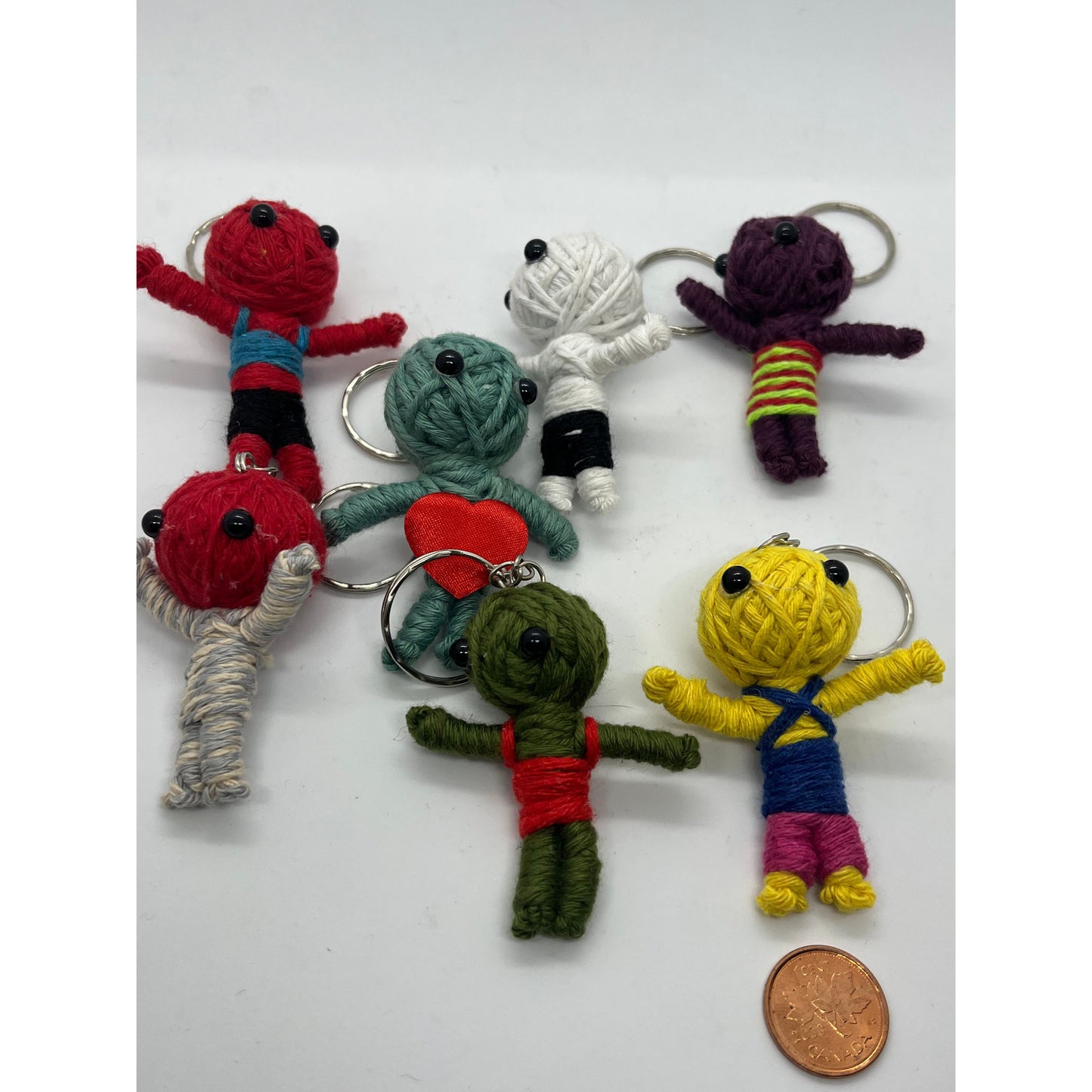 Mini Voodoo Doll keychains-Lady Of The Moss