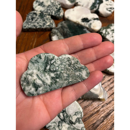 Moss Agate Clouds-Lady Of The Moss