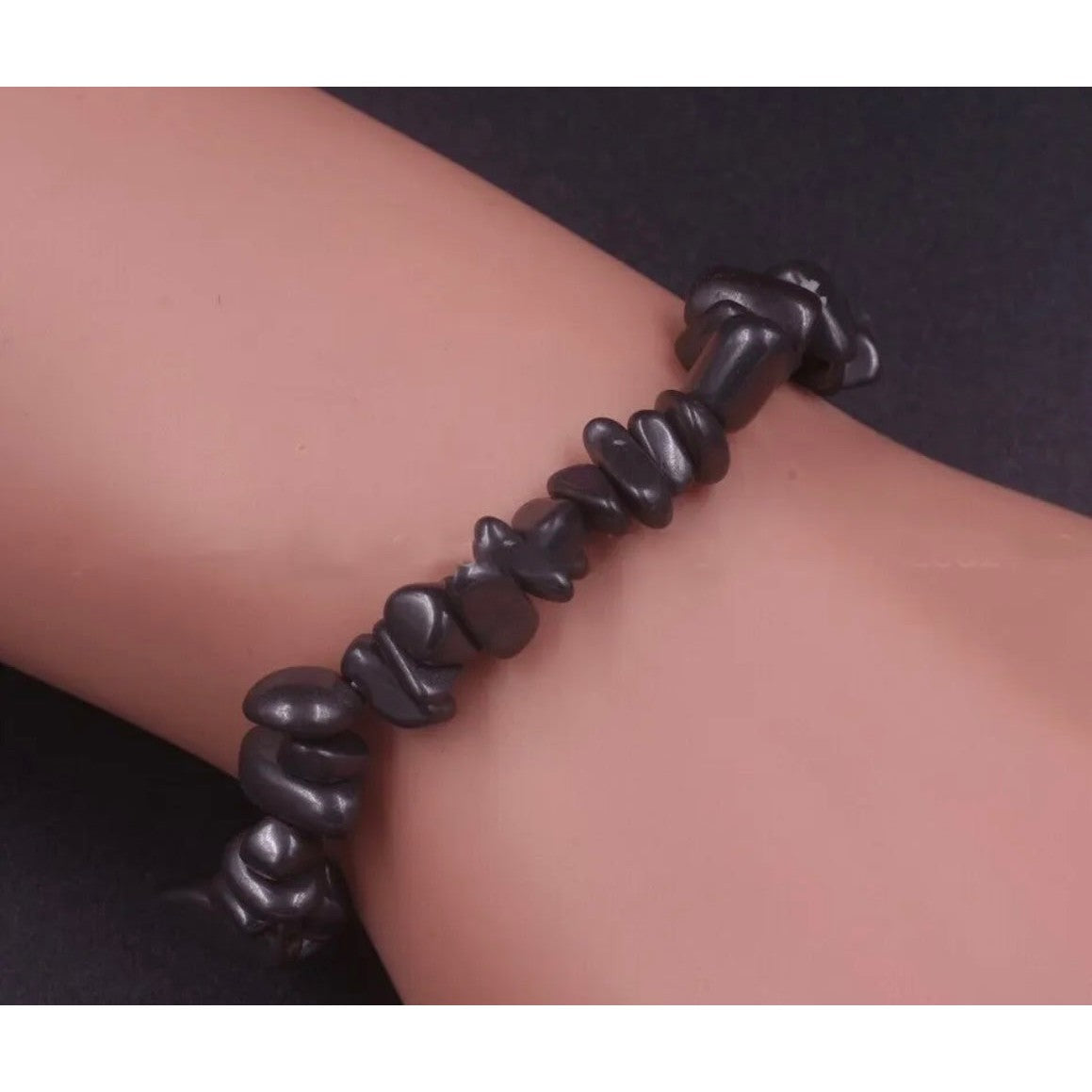 Hematite Chip Bracelet-Lady Of The Moss