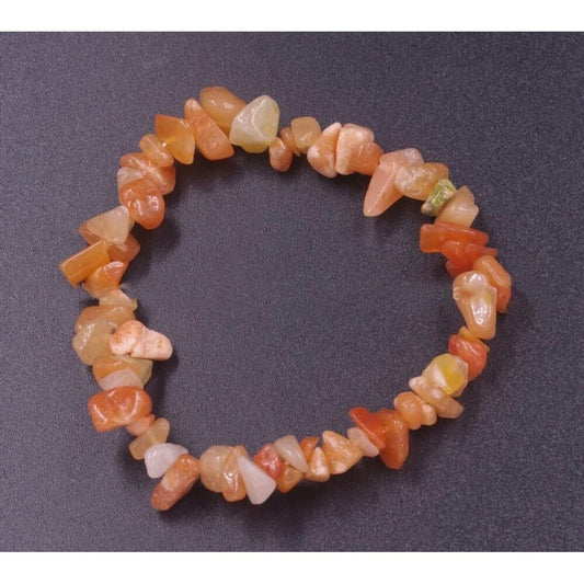 Carnelian Chip Bracelet-Lady Of The Moss