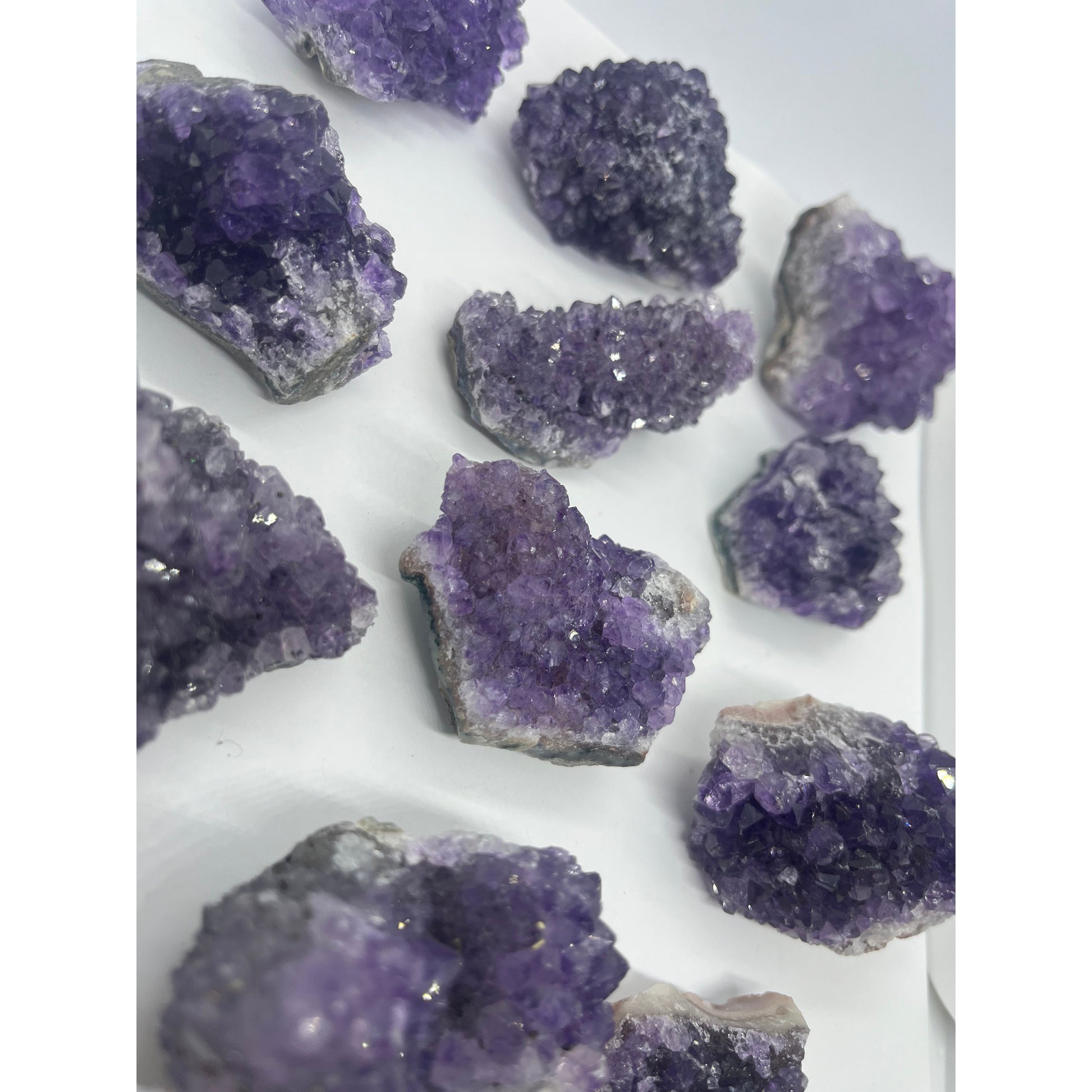 Raw Amethyst Chunks-Lady Of The Moss