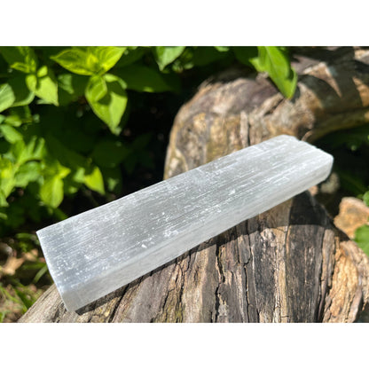 Selenite Charka Balancing Healing-Lady Of The Moss