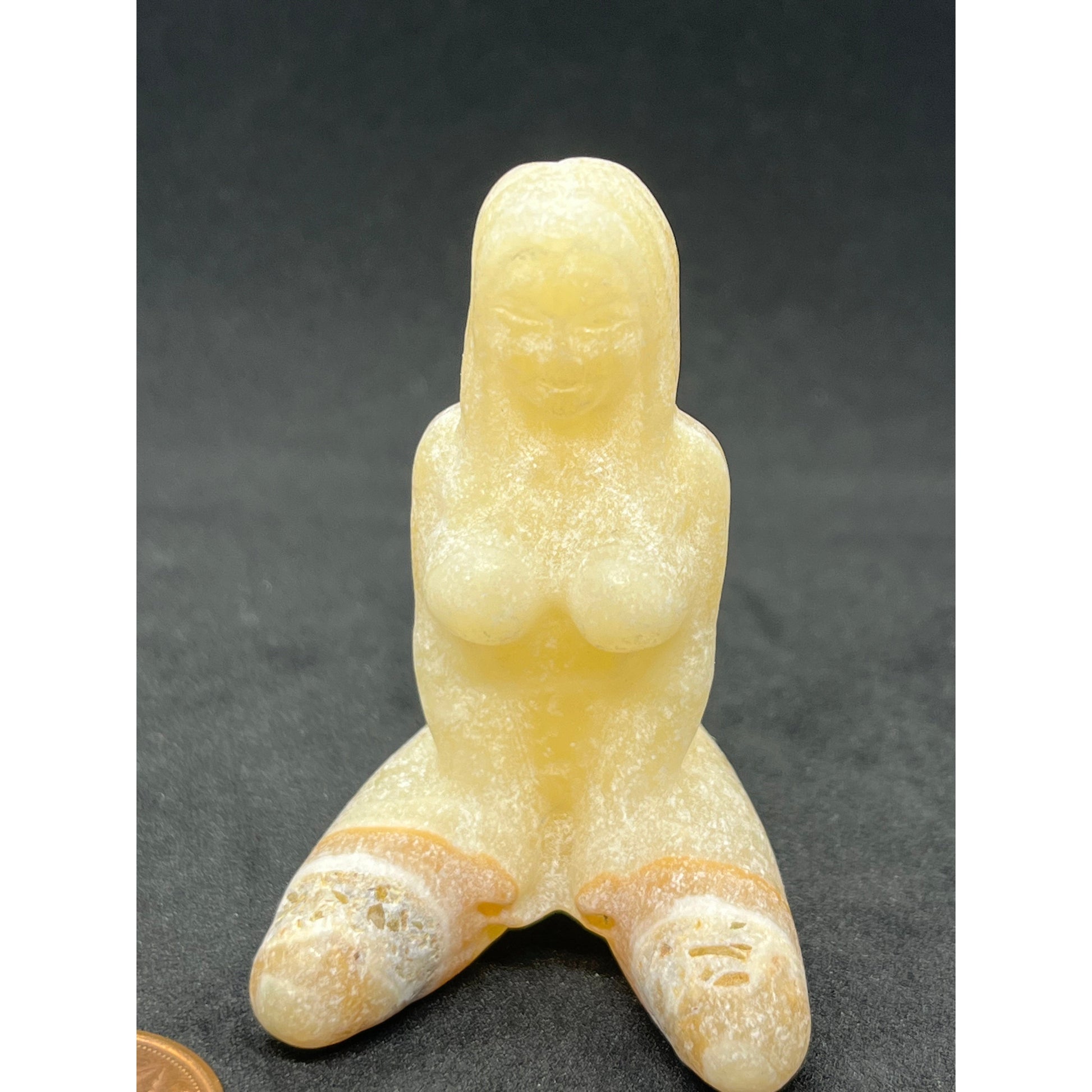 Honey Yellow Jade Goddess-Lady Of The Moss