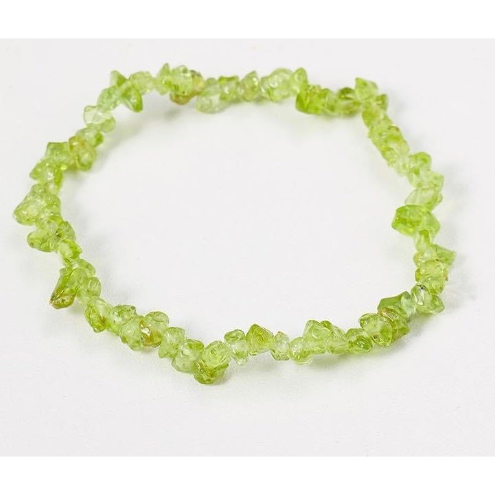 Peridot Chip Bracelet-Lady Of The Moss