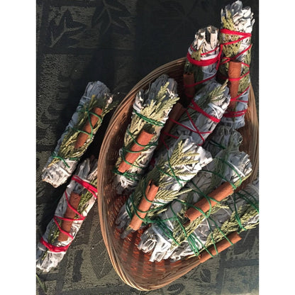 Yule Sage Stick / Cedar and Cinnamon-Lady Of The Moss