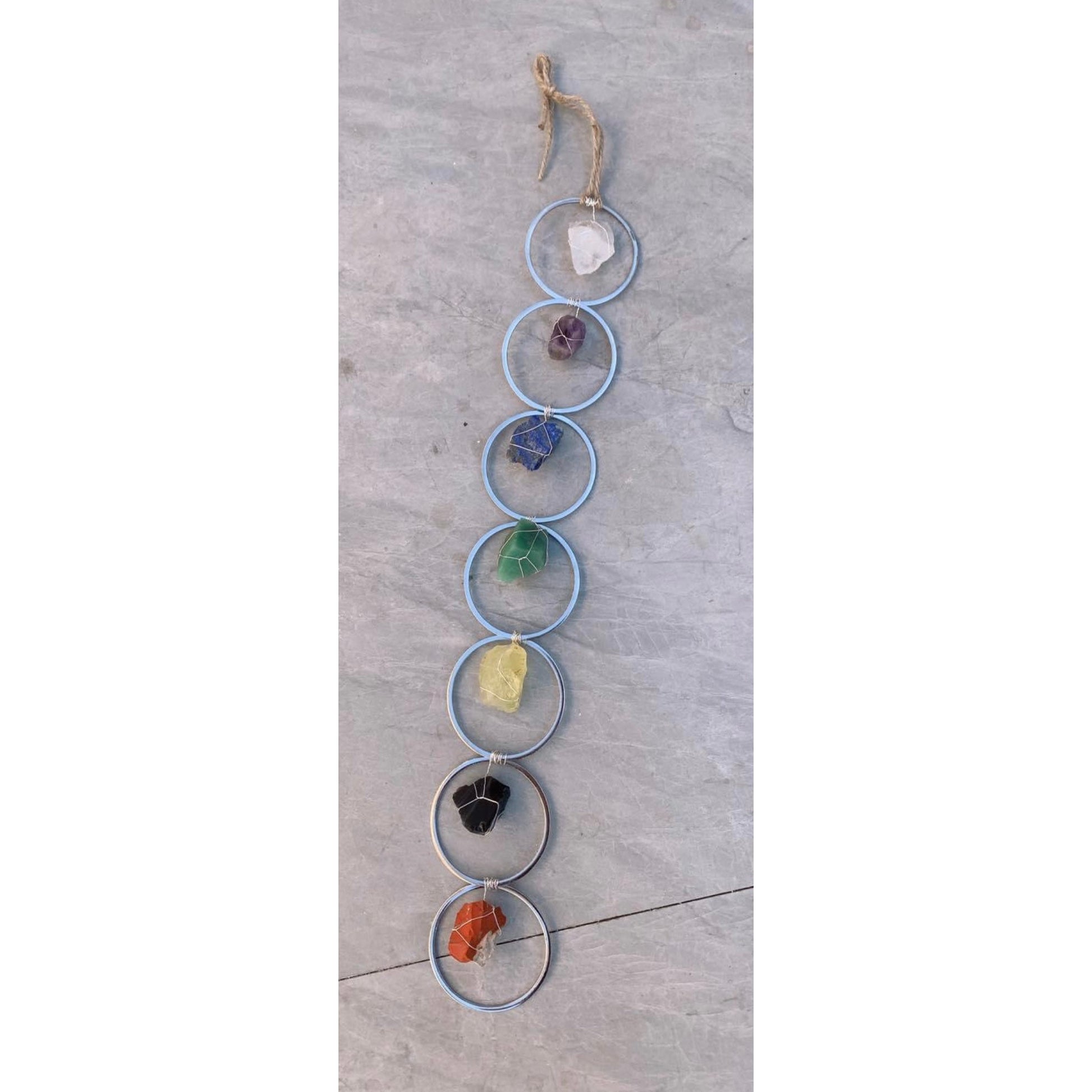 Chakra Stones Pendant Sun Catcher-Lady Of The Moss