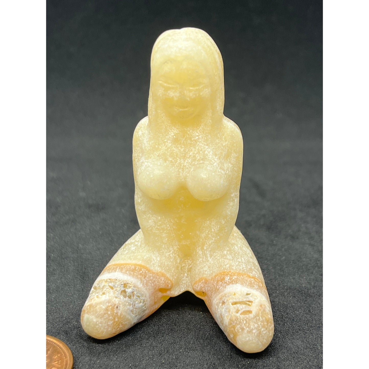 Honey Yellow Jade Goddess-Lady Of The Moss