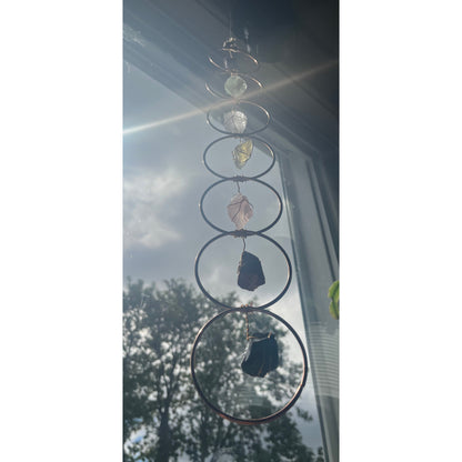 Chakra Stones Pendant Sun Catcher-Lady Of The Moss