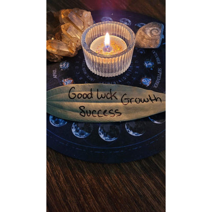 Good Luck Growth Success Candle Burning -Same Day-Lady Of The Moss