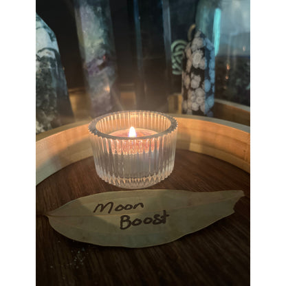 New Moon- Candle Burning-Lady Of The Moss