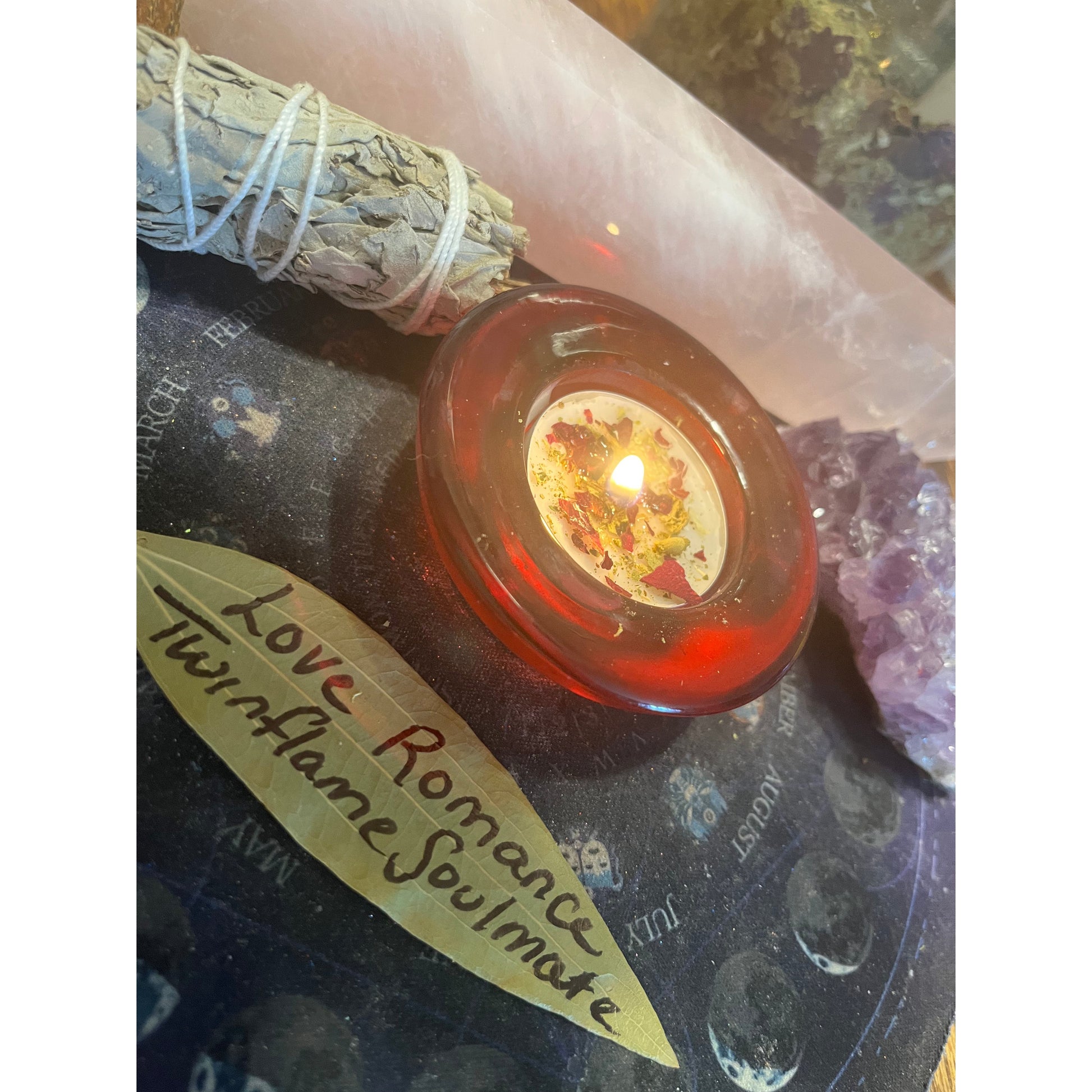 Love, Romance, Twin Flame, Soulmate Candle Burning- Same Day-Lady Of The Moss