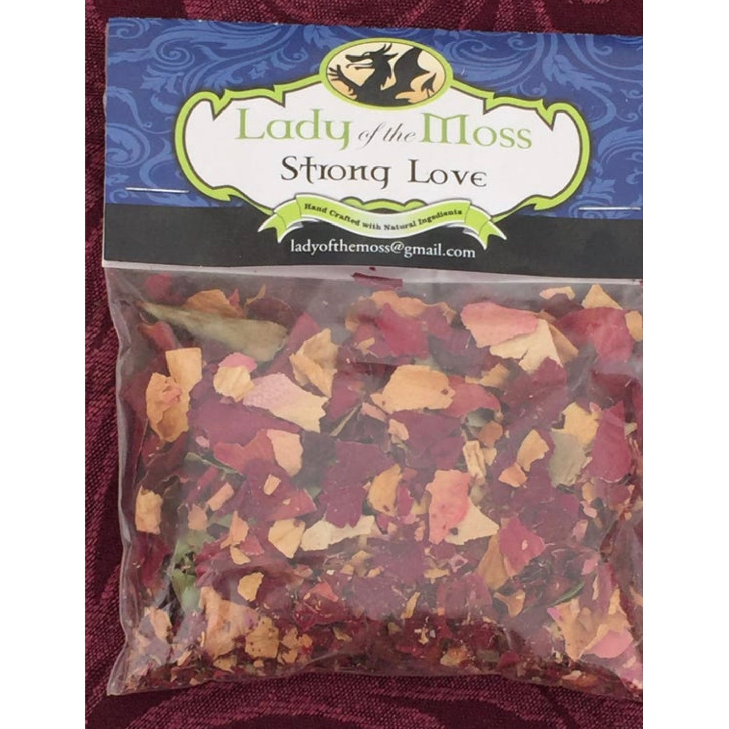 Strong Love Loose Smudge Incense-Lady Of The Moss